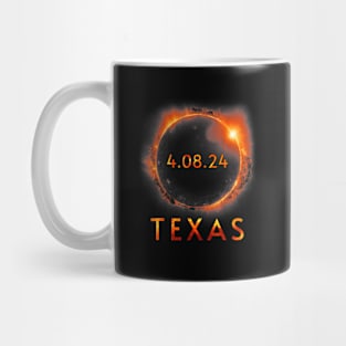 Texas Total Solar Eclipse April 8 2024 Texas Solar Eclipse Mug